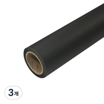 래피아 벌집 쿠션지 80g, 검정색, 3개