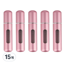 향수 스킨 로션 공병 5ml, 15개, 핑크