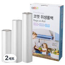 코멧 위생롤백 혼합팩 소형 200p + 중형 200p + 대형 200p, 2세트, 혼합