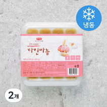 나무새 다진마늘 (냉동), 400g, 2개