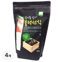 청오 유기농 발아 블랙선식, 4개, 500g