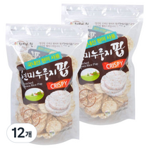 라이스웰 현미 누룽지팝, 120g, 12개