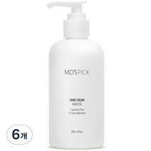 엠디스픽 바리스타 핸드크림 무향, 250g, 6개