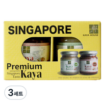 카야하우스 프리미엄 카야잼 그린 + 카야잼 브라운 선물세트, 480g, 3세트