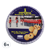 임페리얼 데니쉬 스타일 버터쿠키, 500g, 6개