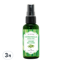 더허브샵 시트로넬라 허브 바디스프레이, 60ml, 3개