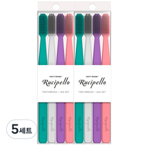 루치펠로 칫솔 세트, 8개입, 5세트