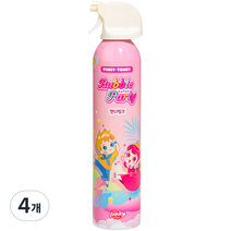 핑키통키 유아용 버블파티 버블클렌저 캔디핑크, 4개, 300ml