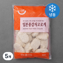 세미원 일본풍 감자고로케 (냉동), 600g, 5개