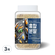 건강스토리 국내산 홍합 분말, 250g, 3개