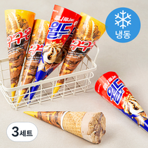 롯데웰푸드 월드콘 160ml x 4개입 + 구구콘 160ml x 4개입 세트 (냉동), 3세트