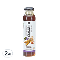 허니비푸드 꿀을그린사람들 도라지청, 400g, 2개, 2개