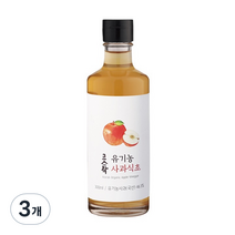 고스락 유기농 사과식초, 300ml, 3개