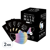 레인보우 마스크 대형, 50개입, 2세트