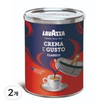 라바짜 크래마 앤 구스토 그라운드 커피, 핸드드립, 250g, 2개