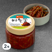 강경신안 마늘쫑무침, 500g, 2개