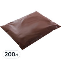 HDPE 접착 택배봉투 브라운, 200개