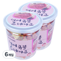 뉴트리오 스테이크 반려견 간식, 연어큐블맛, 6개입
