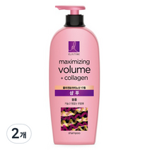 엘라스틴 콜라겐 & 아미노산 17종 볼륨 샴푸, 680ml, 2개