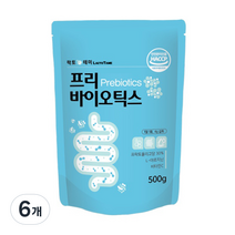 락토테미 프리바이오틱스, 500g, 6개