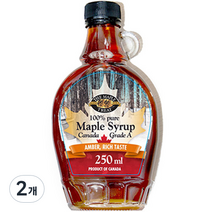 THE MAPLE TREAT CORPORATION 그레이트 메이플시럽, 2개, 250ml