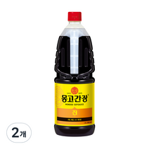 몽고간장 진간장, 1.8L, 2개