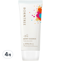 본트리 베리 에센스 선블럭 SPF50+ PA++++, 50ml, 4개