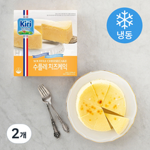 끼리 홀 치즈케익 플레인 (냉동), 520g, 2개