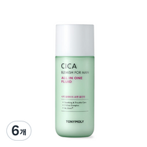 토니모리 더마 랩 시카 블레미쉬 포 맨 올인원 플루이드, 150ml, 6개