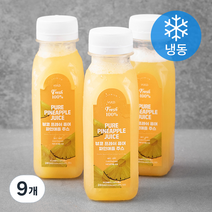 뷰코 프레쉬 퓨어 파인애플 저온 비가열 착즙 주스 (냉동), 280ml, 9개