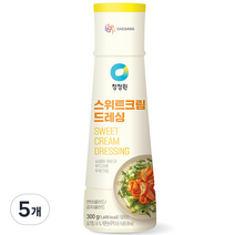 청정원 스위트크림, 300g, 5개