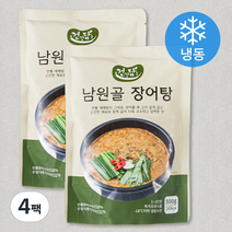 건강담은 남원골 장어탕 1~2인분 (냉동), 500g, 4팩