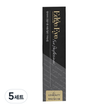 로이엘 부분속눈썹 10줄 7P/10호, 투명, 5세트