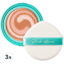 DPC 핑크 아우라 에메랄드 에스에이 쿠션 리필, 23호 핑크바닐라, 3개