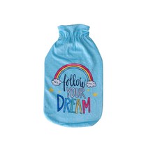 보온 물주머니 2리터용 극세사 커버 드림, 1개