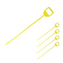 마켓A 멀티 막대 머리카락 뚜러뻥, 옐로우, 5개