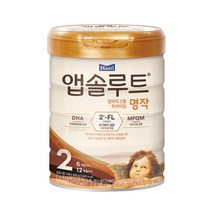 앱솔루트 명작 2FL 분유 2단계, 800g, 1개