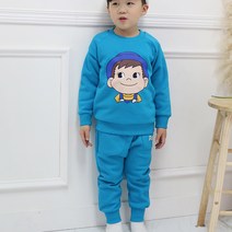 유아동용 기모 상하복