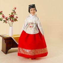 아가명주 여아용 아리 금박 당의 한복 세트