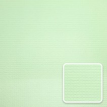 데코코마니결로 예방 접착식 3D 단열벽지, JD 037 민트