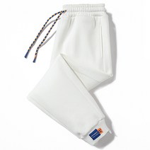 남성용 알럽홈 컬러 스트랩 추리닝 팬츠 벨벳