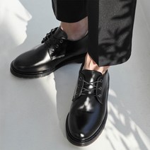 맨타임 남성용 AKK 키높이 수제 더비 슈즈 7cm