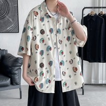 남성용 알럽홈 트로피컬 반팔 셔츠