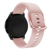 아이엠판다 갤럭시워치 실리콘 스트랩 20mm, 인디핑크