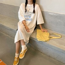 편하면서도 간편하게 FEEL 임산부 롱 원피스