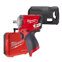 밀워키 12V FUEL 임팩트 렌치2 베어툴 M12 FIWF12(M12 FIWF12-0C) + 49-16-2554 / M12 FIWF 보호 커버, 1세트