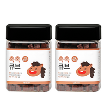 뽀시래기 촉촉큐브 강아지 간식 180g, 말고기, 2개