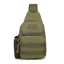 트윈브로 밀리터리 베이직 슬링 크로스 메신저백, 06 아미 그린