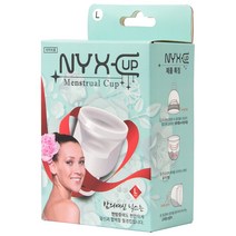 닉스컵 생리컵 대형 + 케이스 랜덤발송, 1개, 1개입