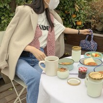 뜨개사계절 DIY 코바늘 조끼뜨기 패키지, 핑크, 1세트